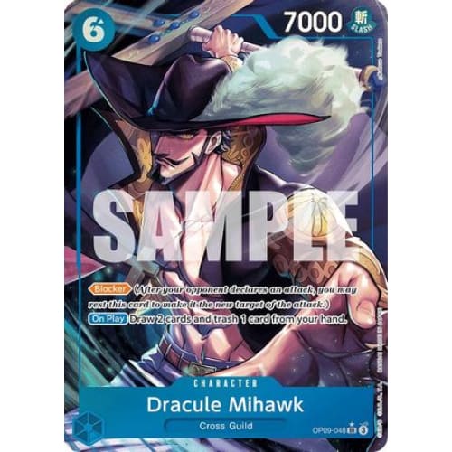 Dracule Mihawk (Parallel) OP09-048 SR Emperors in the New