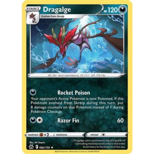 Dragalge (082) Rare Classic Reverse Holofoil - Single