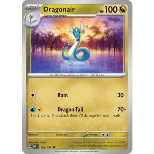 Dragonair (158/197) Uncommon Reverse Holofoil - Single