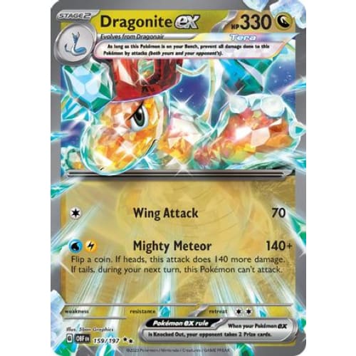 Dragonite ex (159/197) Double Rare Holofoil - Single