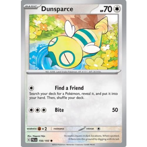 Dunsparce (156) Common Reverse Holofoil - Single