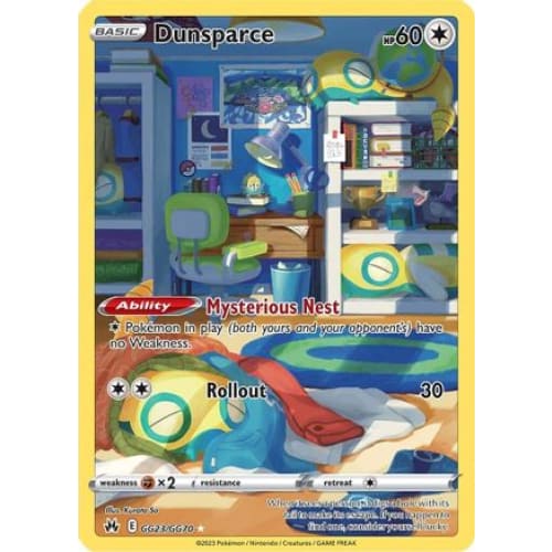 Dunsparce (GG23) Holo Rare Holofoil - Single