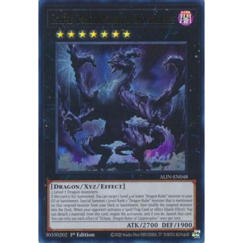 Eclipse Dragon Ruler of Catastrophes - ALIN-EN048 Ultra