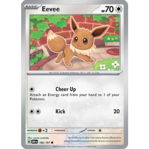 Eevee (166/197) Common - Single