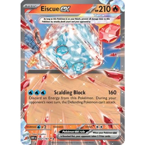 Eiscue ex (042/197) Double Rare - Single