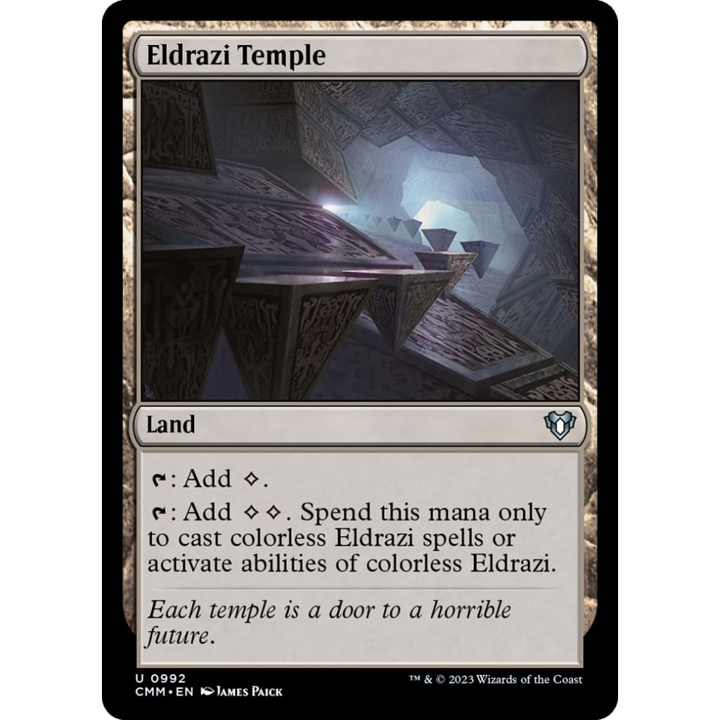 Eldrazi Temple (CMM-992) - Single