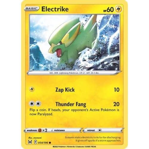 Electrike (054/196) Common Reverse Holofoil - Single