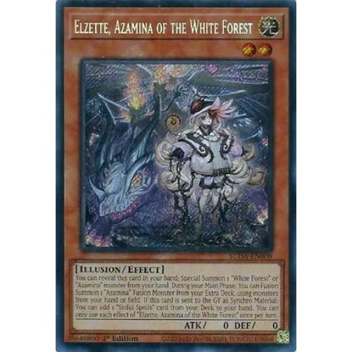 Elzette Azamina of the White Forest - SUDA-EN008 Secret