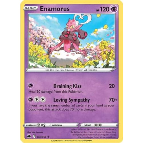 Enamorus (067) Rare Classic Reverse Holofoil - Single