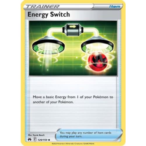 Energy Switch (129) Uncommon - Single