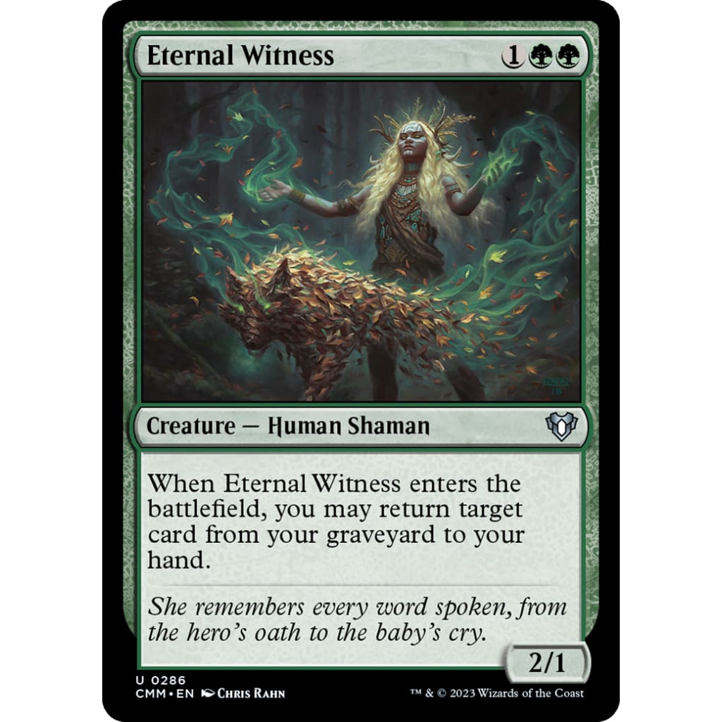 Eternal Witness (CMM-286) Foil - Single