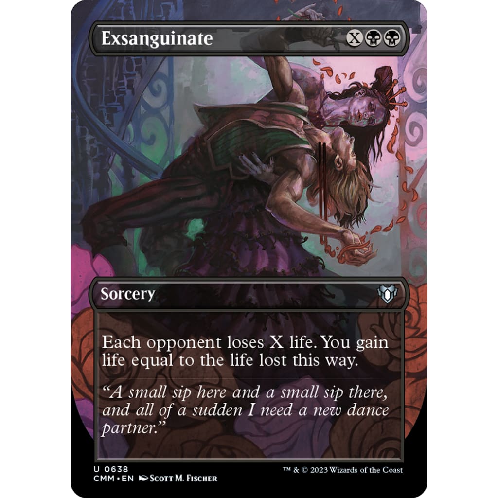 Exsanguinate (CMM-638) (Borderless) - Single