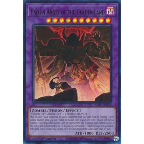 Fallen Angel of the Golden Land - ALIN-EN036 Ultra Rare 1st
