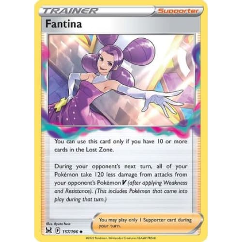 Fantina (157/196) Uncommon Reverse Holofoil - Single