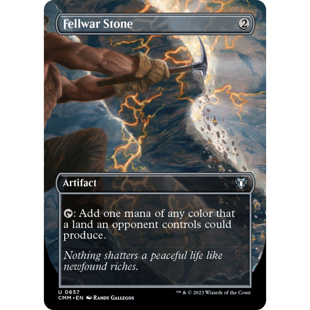 Fellwar Stone (CMM-657) (Borderless) Foil - Single