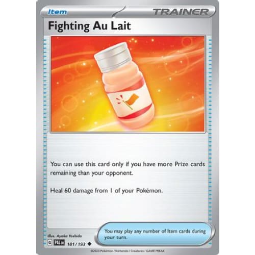 Fighting Au Lait (181) Uncommon Reverse Holofoil - Single