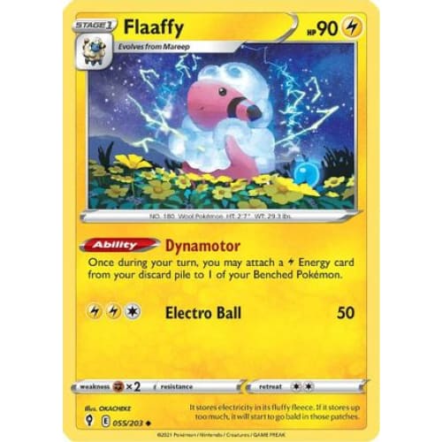 Flaaffy (055/203) Uncommon Reverse Holofoil - Single