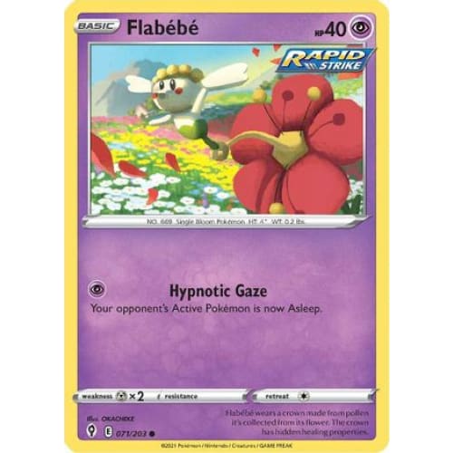 Flabébé (071/203) Common Reverse Holofoil - Single