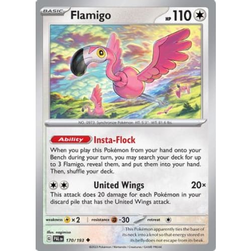 Flamigo (170) Uncommon Reverse Holofoil - Single