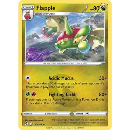 Flapple (120/203) Rare Classic Reverse Holofoil - Single
