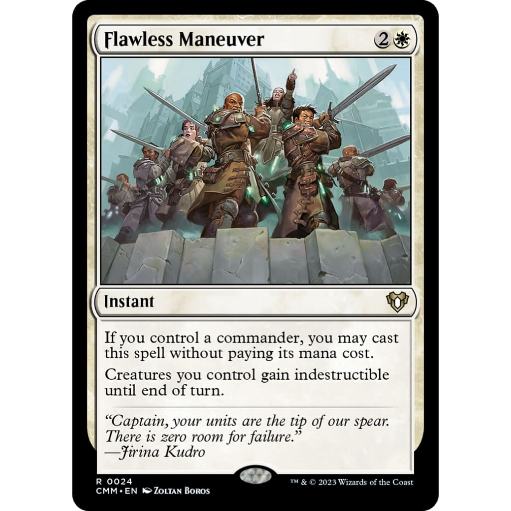 Flawless Maneuver (CMM-024) - Single