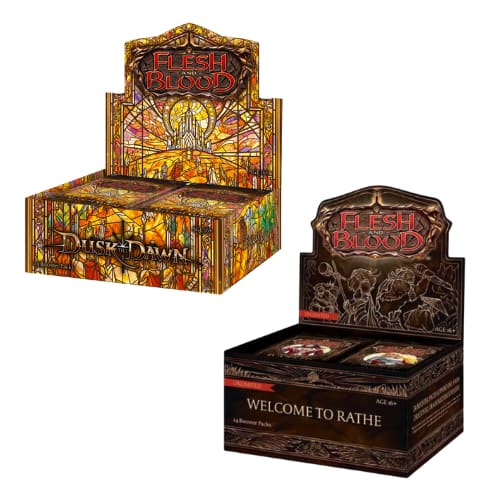 Flesh and Blood - Welcome to Rathe Booster Box + Dusk Till