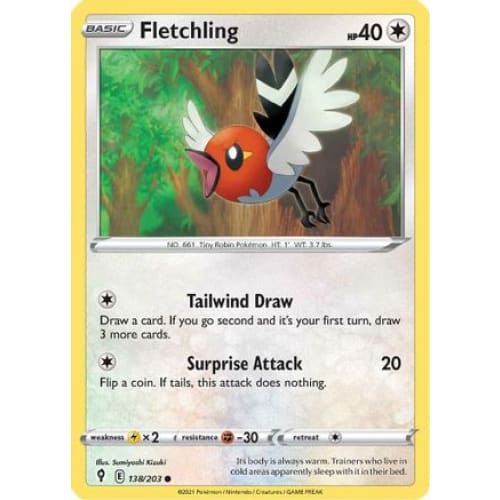Fletchling (138/203) Common - Single