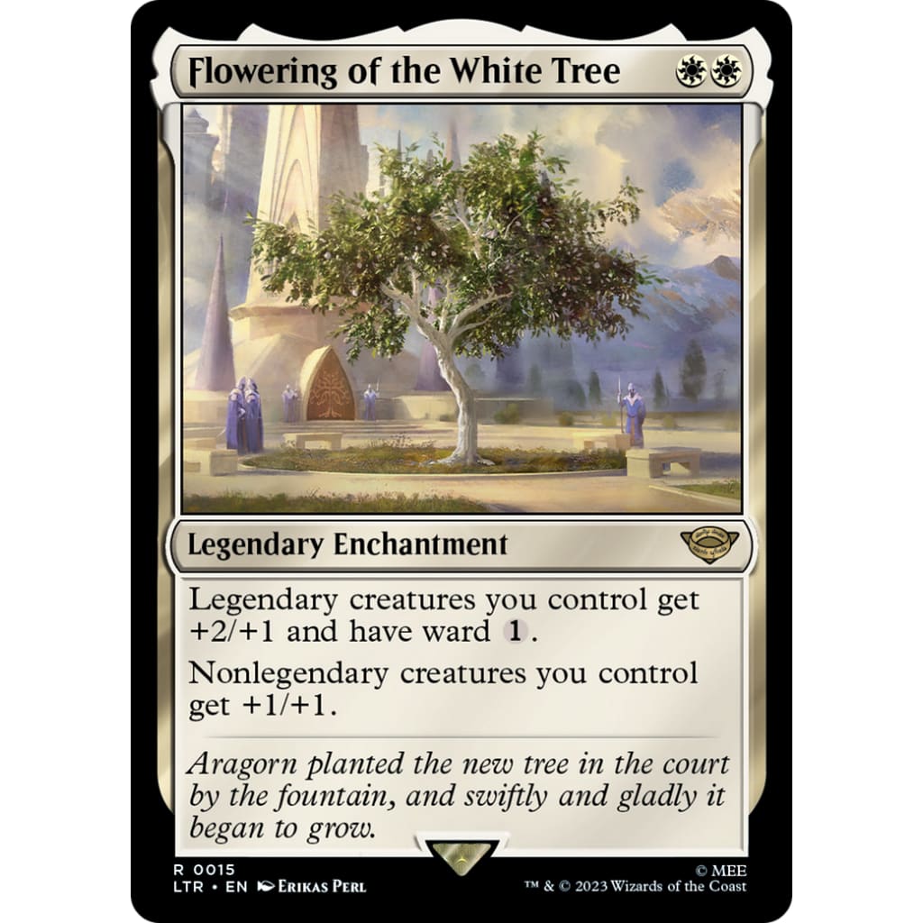 Flowering of the White Tree (LTR-015) - Single