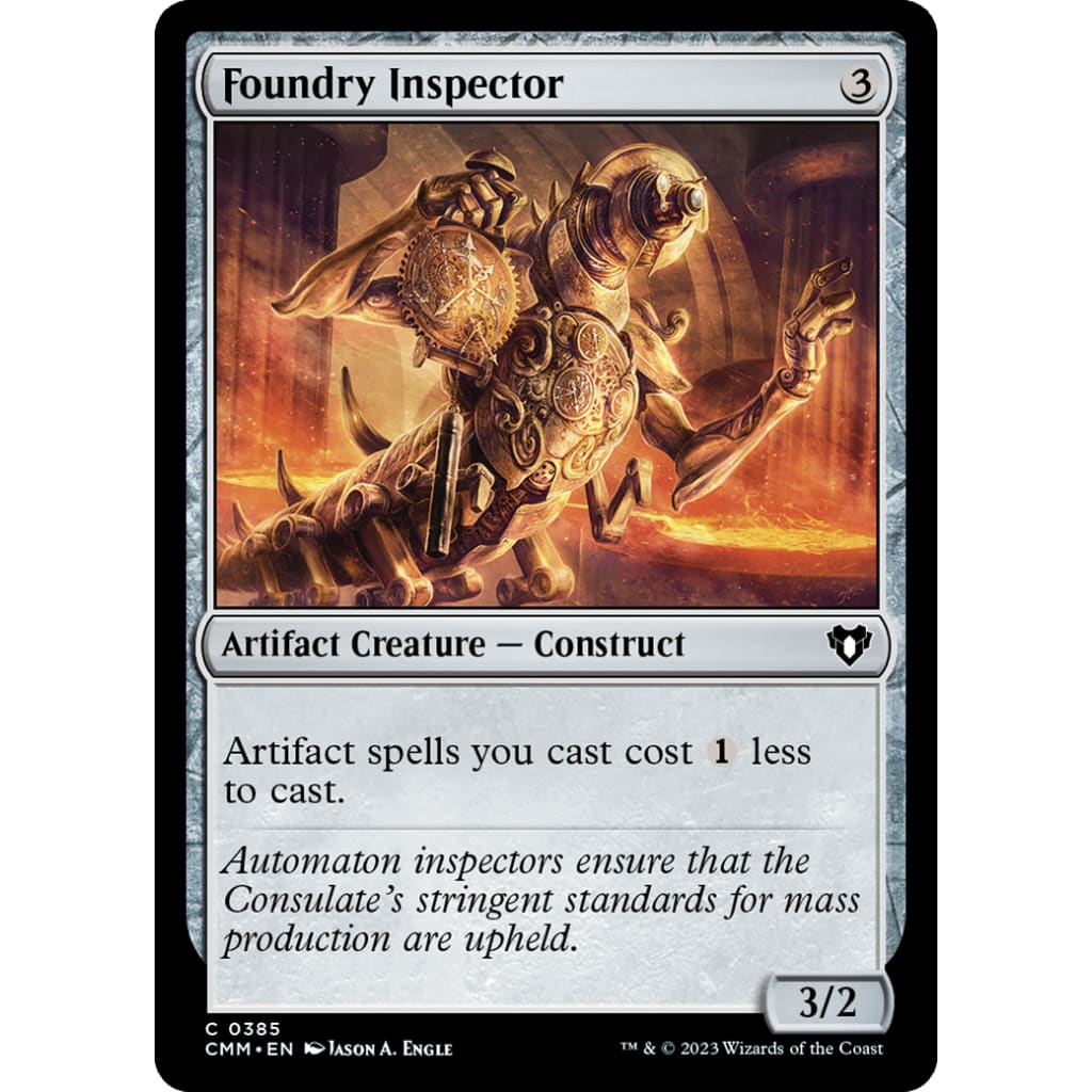 Foundry Inspector (CMM-385) Foil - Single