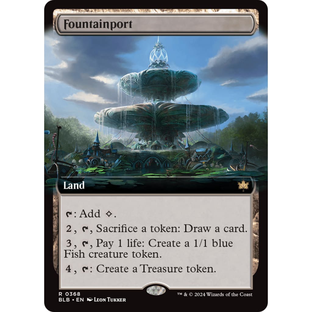 Fountainport (BLB-368): (Extended Art) Foil - Single