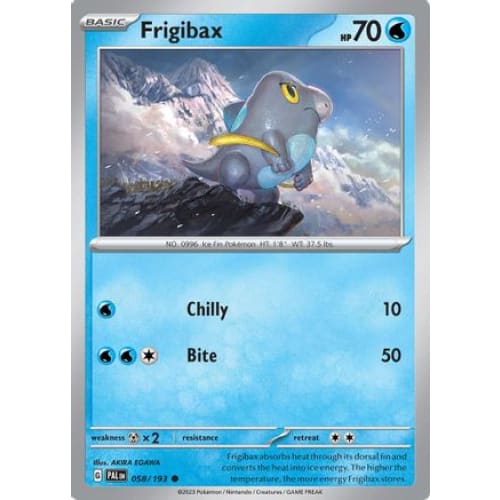 Frigibax - 058/193 (58) Common Reverse Holofoil - Single