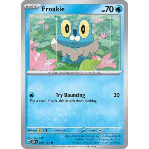 Froakie (056/197) Common Reverse Holofoil - Single