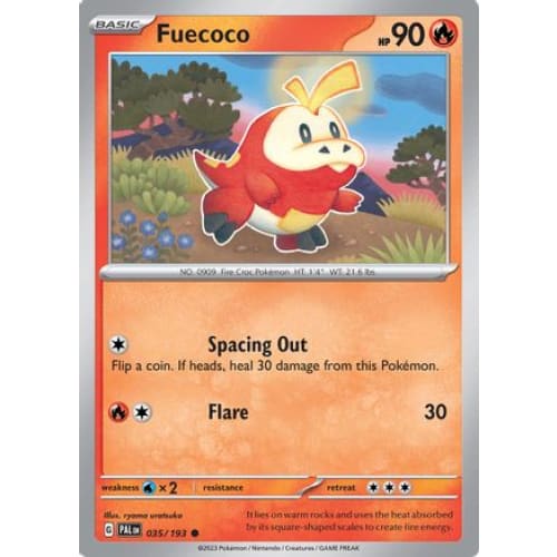 Fuecoco - 035/193 (35) Common Reverse Holofoil - Single