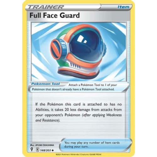 Full Face Guard (148/203) Uncommon Reverse Holofoil - Single