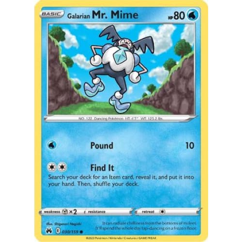 Galarian Mr. Mime (030) Common - Single