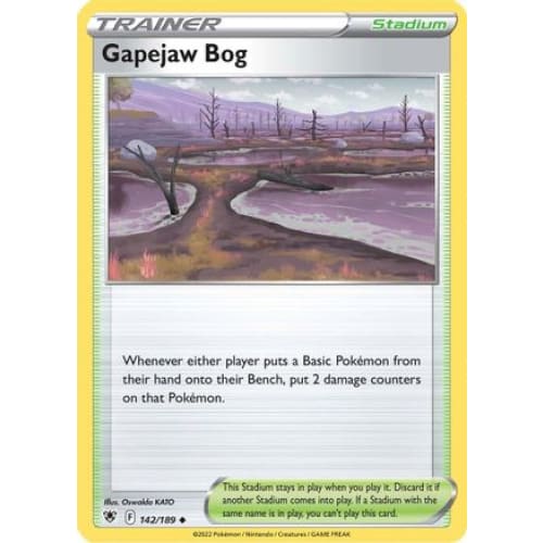 Gapejaw Bog (142/189) Uncommon - Single