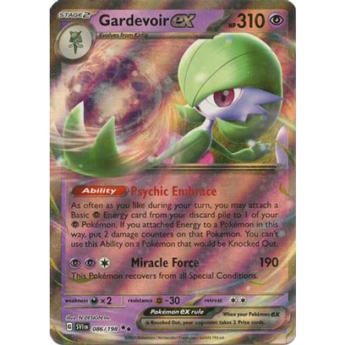 Gardevoir ex - 086/198 (86) Double Rare Holofoil - Single