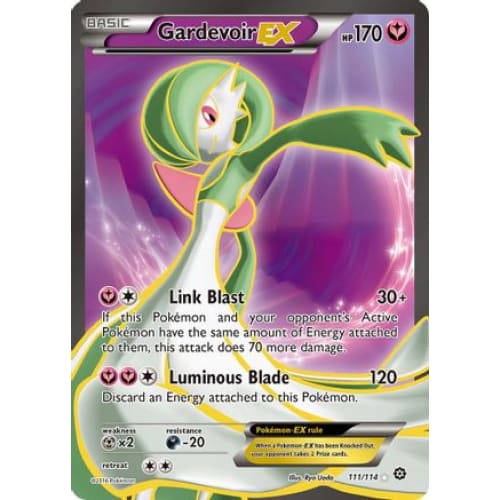 Gardevoir-EX (111/114) Ultra Rare Holofoil - Single