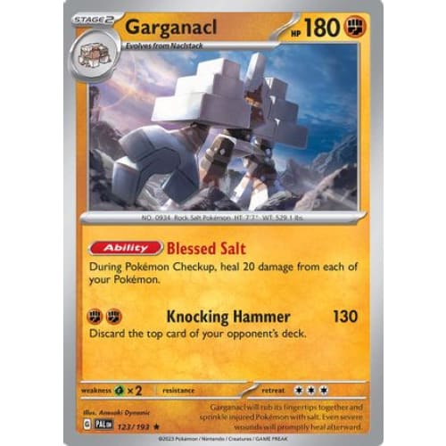 Garganacl (123) Rare Classic Reverse Holofoil - Single