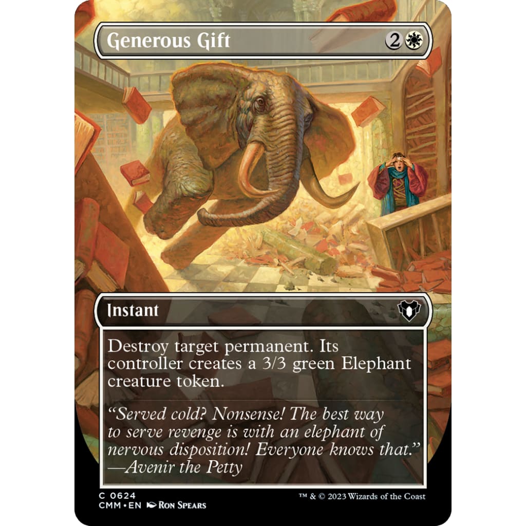 Generous Gift (CMM-624) (Borderless) Foil - Single