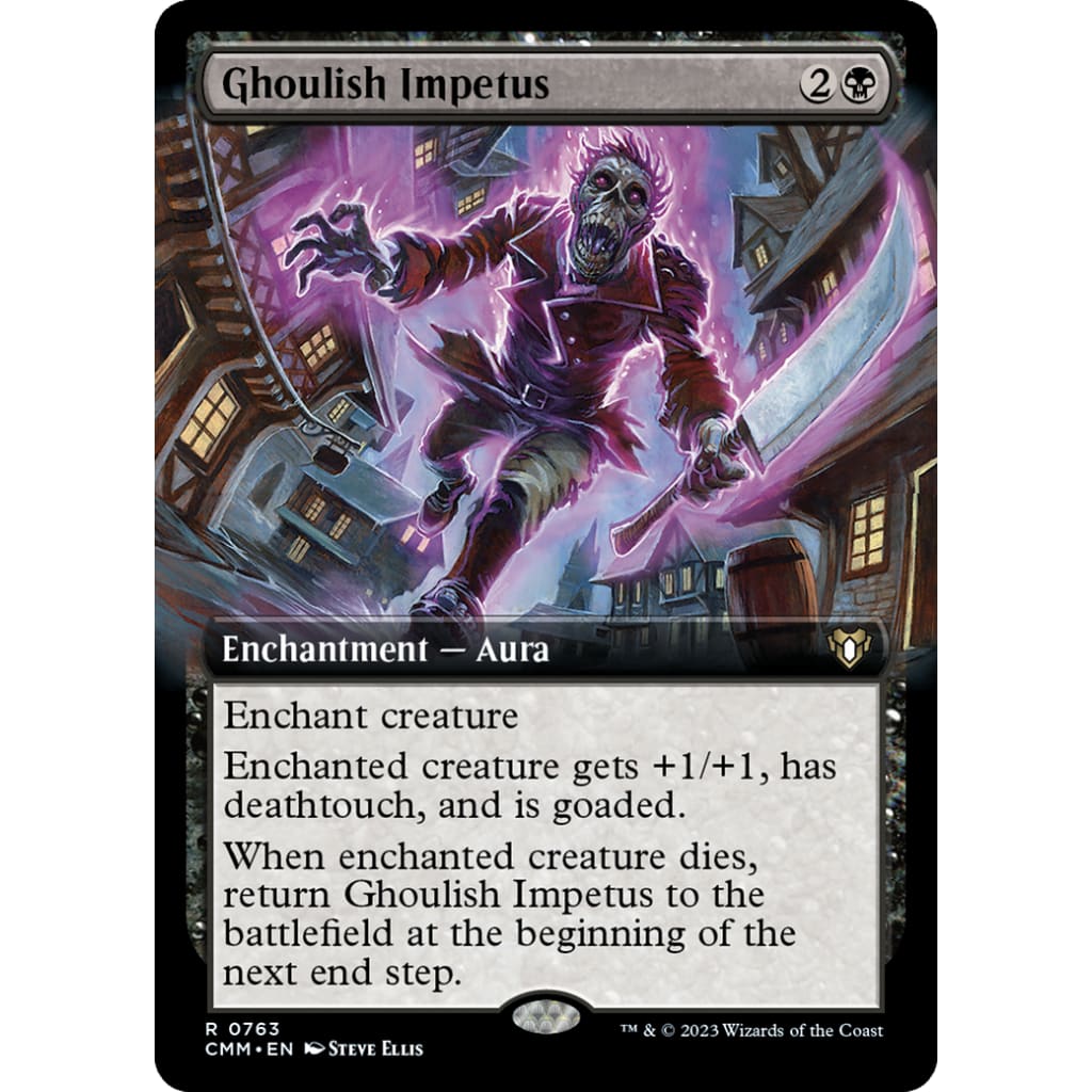Ghoulish Impetus (CMM-763): (Extended Art) - Single