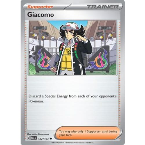 Giacomo (182) Uncommon Reverse Holofoil - Single