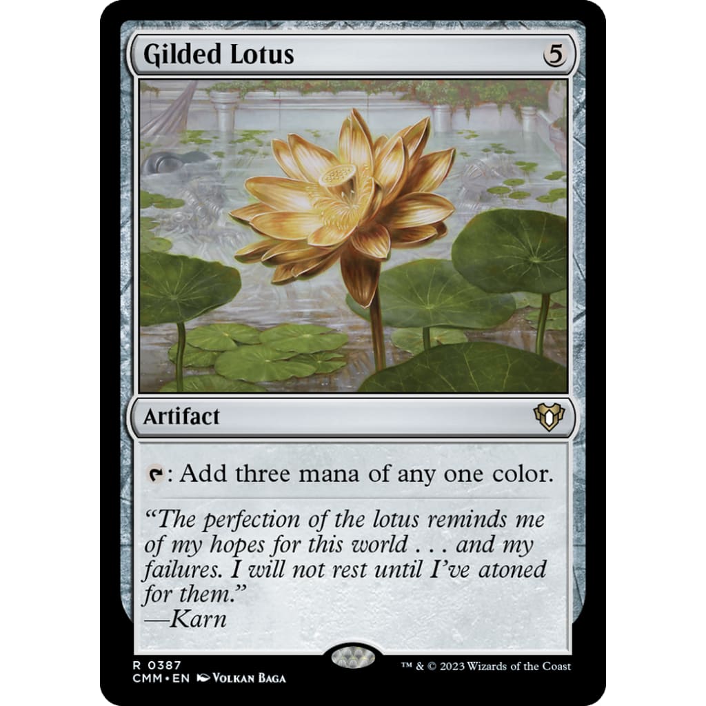 Gilded Lotus (CMM-387) - Single