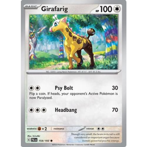 Girafarig (154) Common - Single