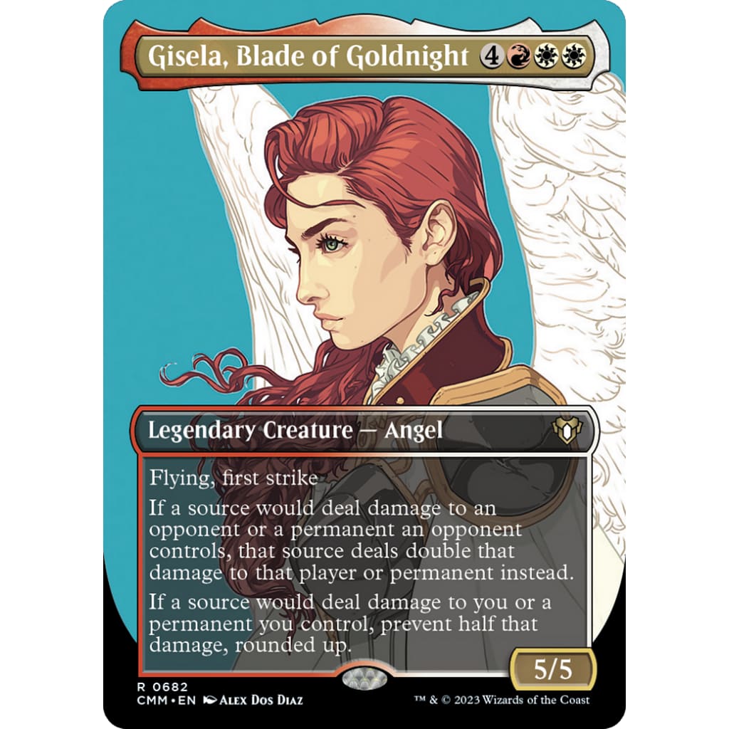 Gisela Blade of Goldnight (CMM-682) (Borderless) - Single