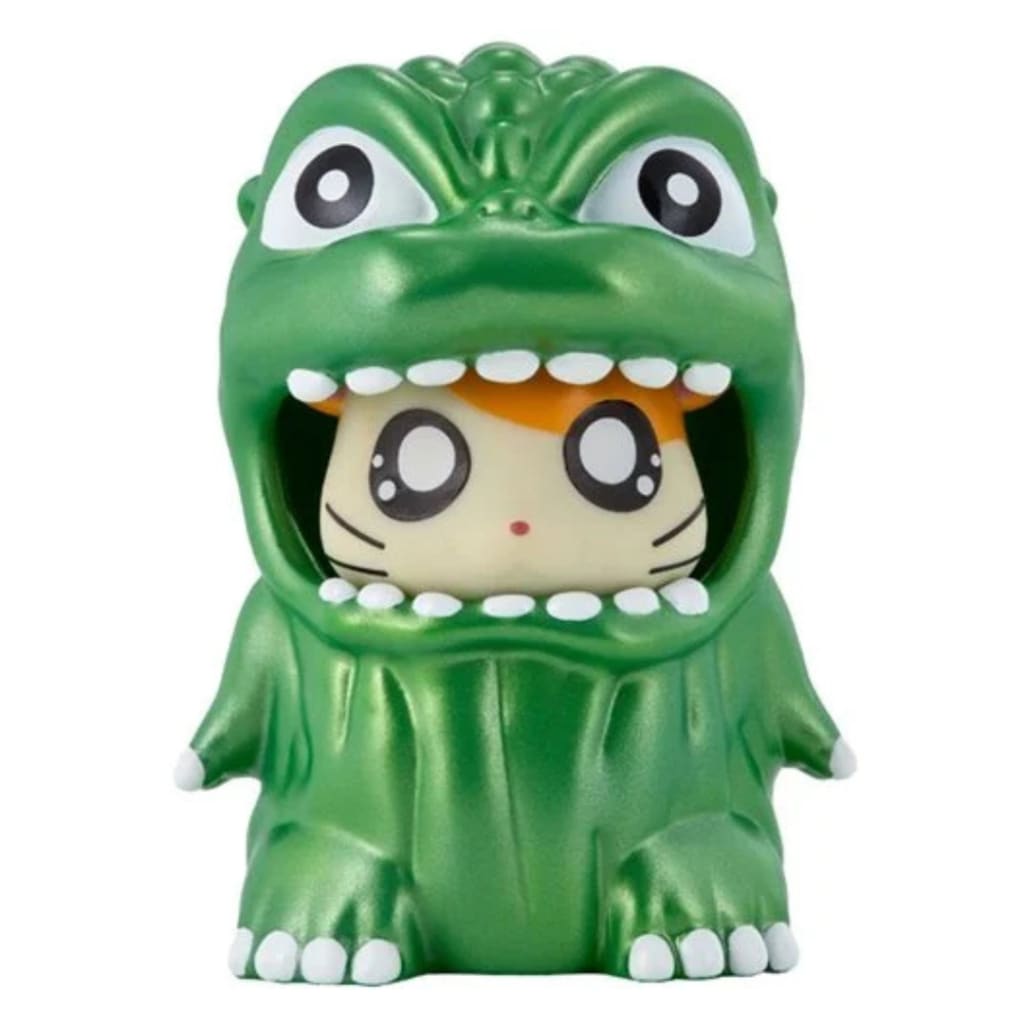 Godzilla x Hamtaro Chibi Godzilla Ham-kun Metallic Green – Hobbiesville