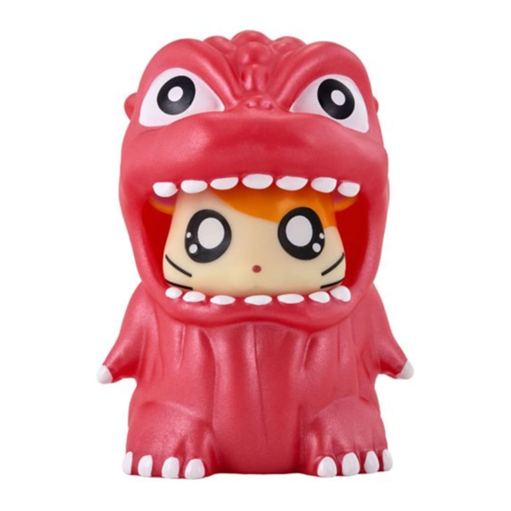Godzilla x Hamtaro Chibi Godzilla Ham-kun Metallic Red – Hobbiesville