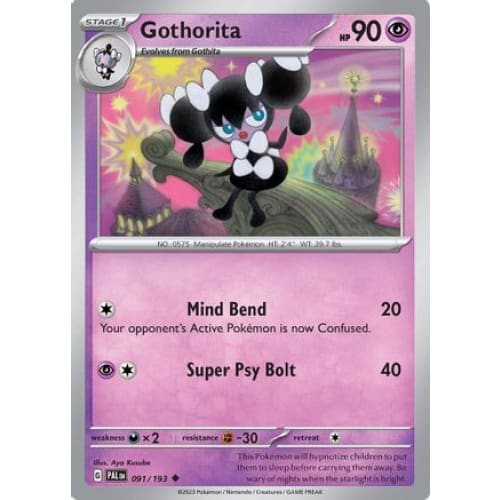 Gothorita - 091/193 (91) Common Reverse Holofoil - Single