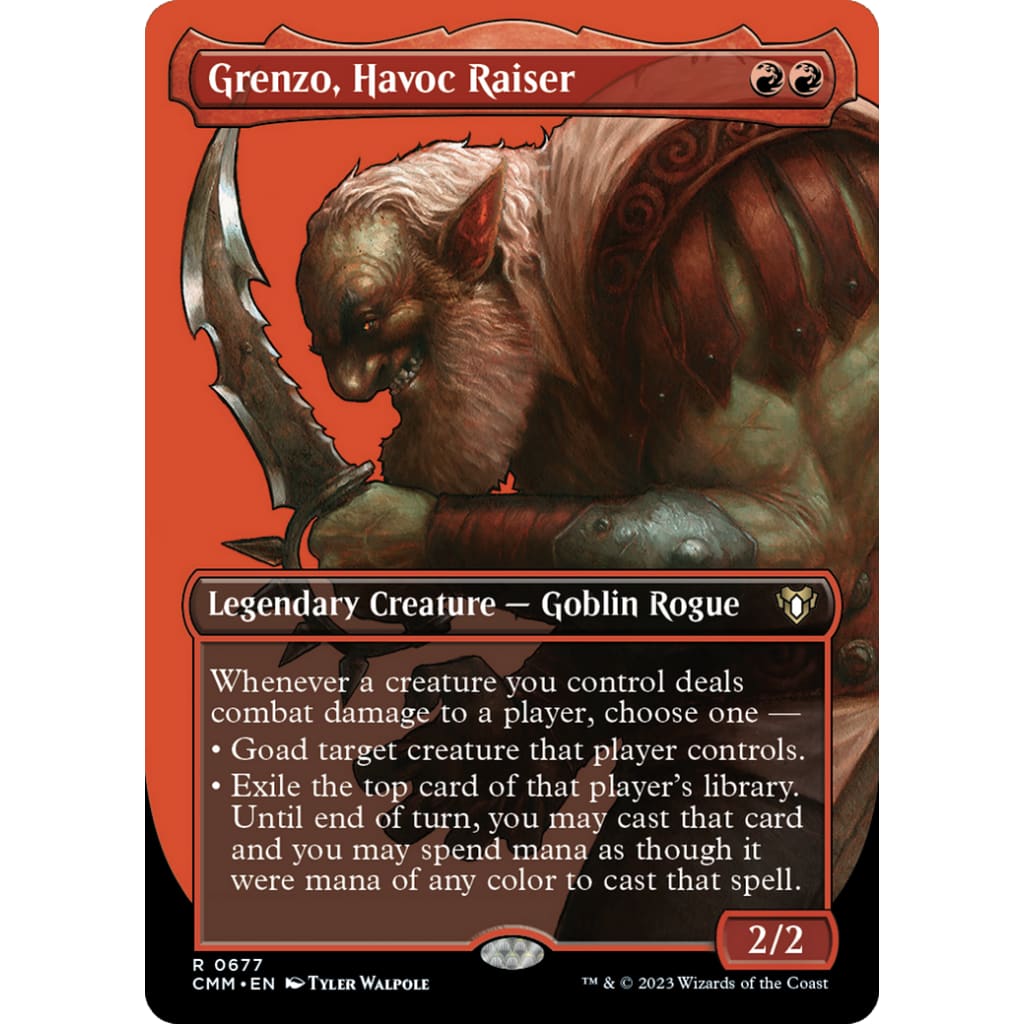 Grenzo Havoc Raiser (CMM-677) (Borderless) - Single