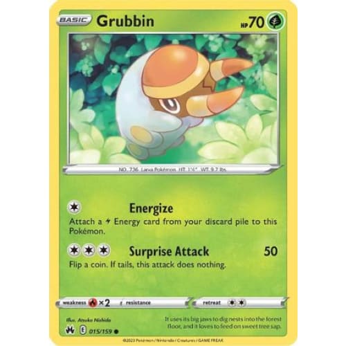 Grubbin (015) Common Reverse Holofoil - Single